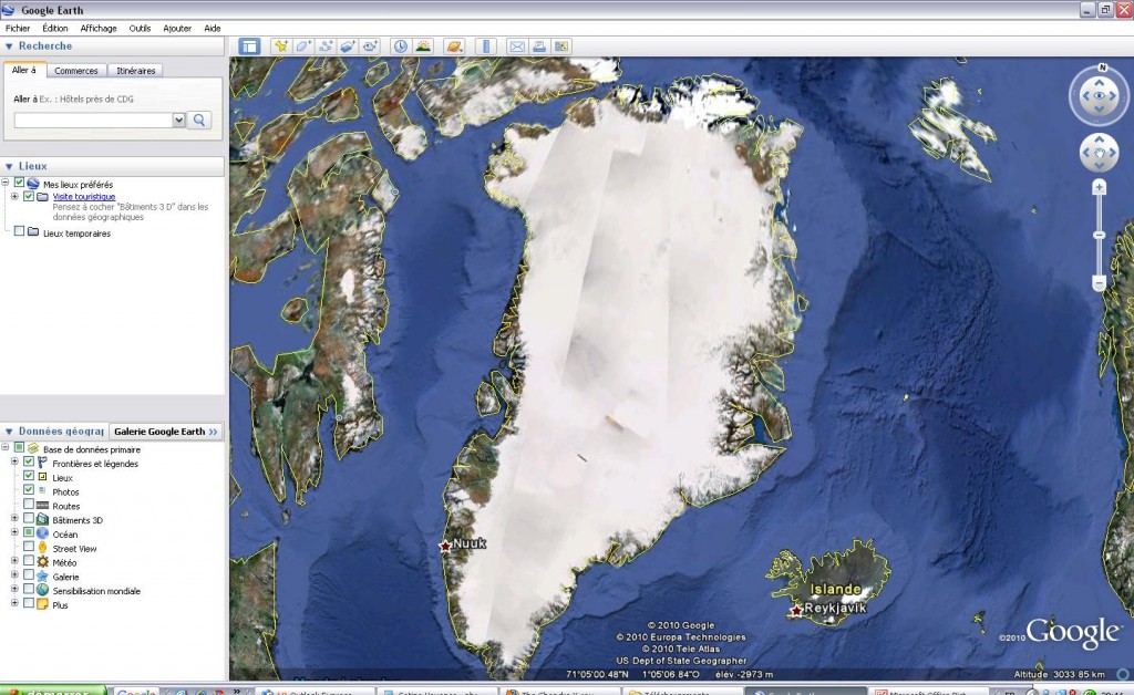 extraterrestre pole nord