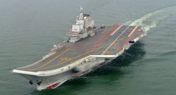 Le porte-avions Liaoning. Archive photo