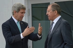 John Kerry et Sergueï Lavrov