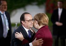 Angela Merkel et François Hollande